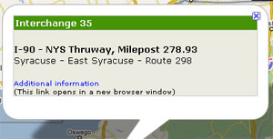 Information Window Example